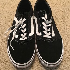 Black Vans- only worn once